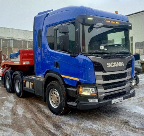 Низкорамный трал Scania