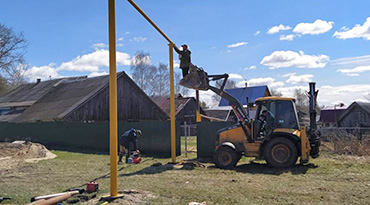 Распределительный газопровод низкого давления